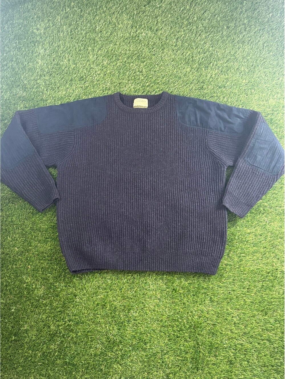 Vintage Cabela's Outfitter Series Navy Wool Sweater XL men's